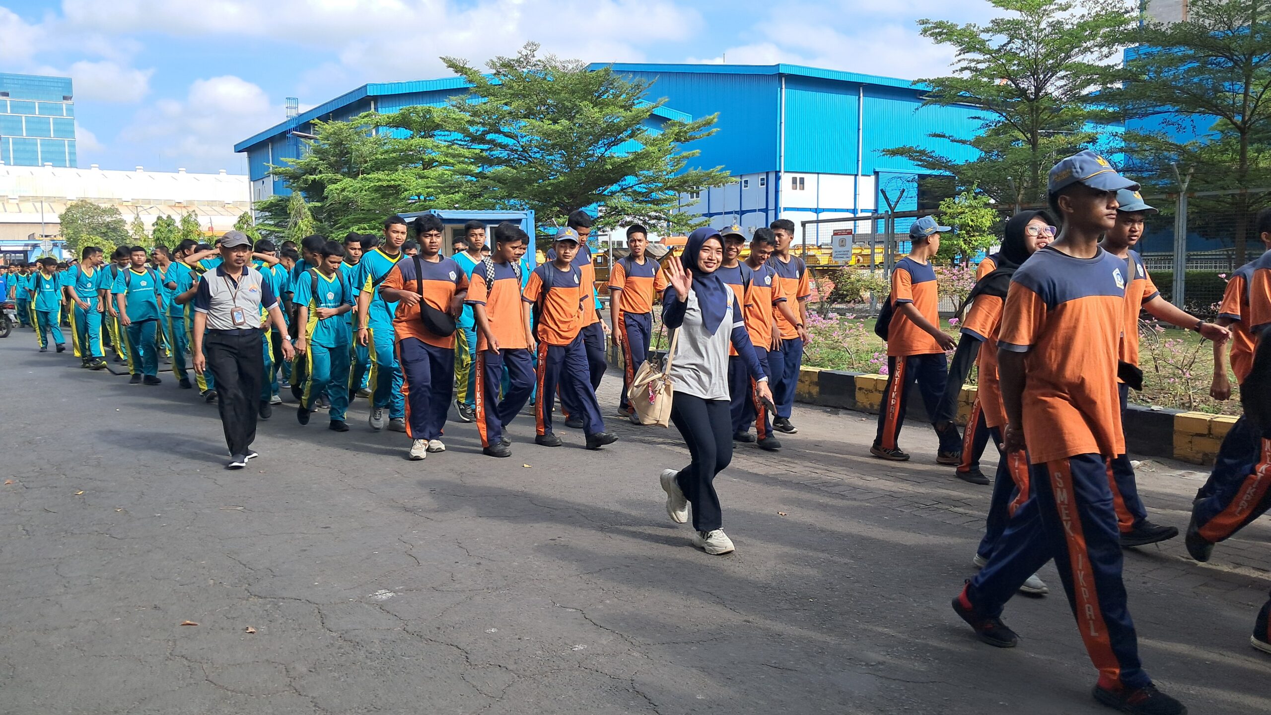 Students at PT PAL